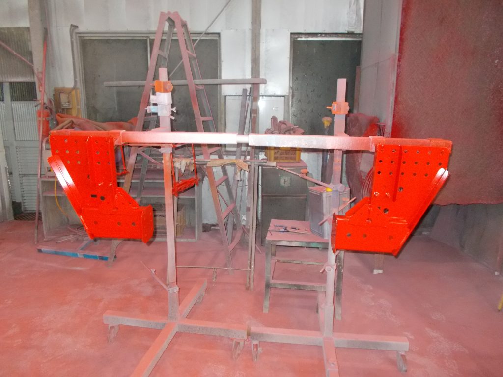 日野プロフィア下回り防錆塗装