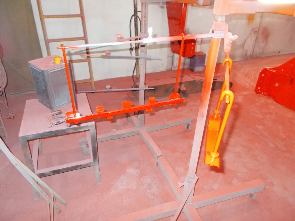 日野プロフィア下回り防錆塗装