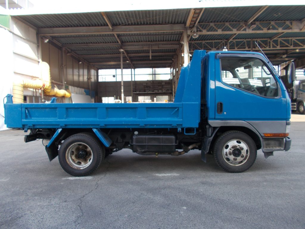 三菱 キャンター ダンプ KC-FG507 フレーム腐食 フレーム曲がり 曲り 修正 修理