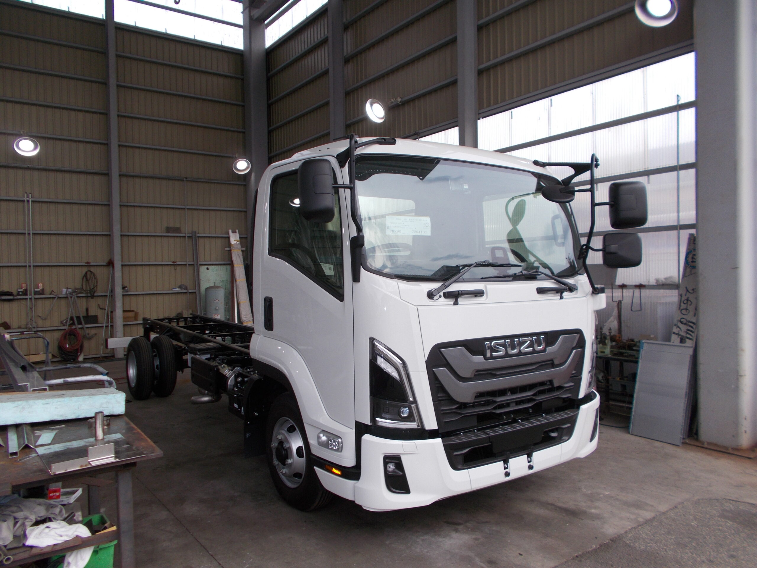 家畜運搬車 柳沼ボデー工場 畜産 新車 製造 牛 豚 養豚 家畜車 グリーンピッグ 愛知県西尾市 販売 いすゞ自動車 ISUZU 新型